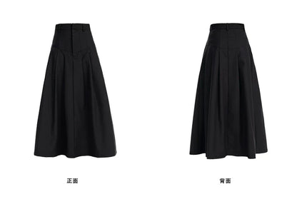 EXTRA-WIDE-SWING A-LINE SKIRT