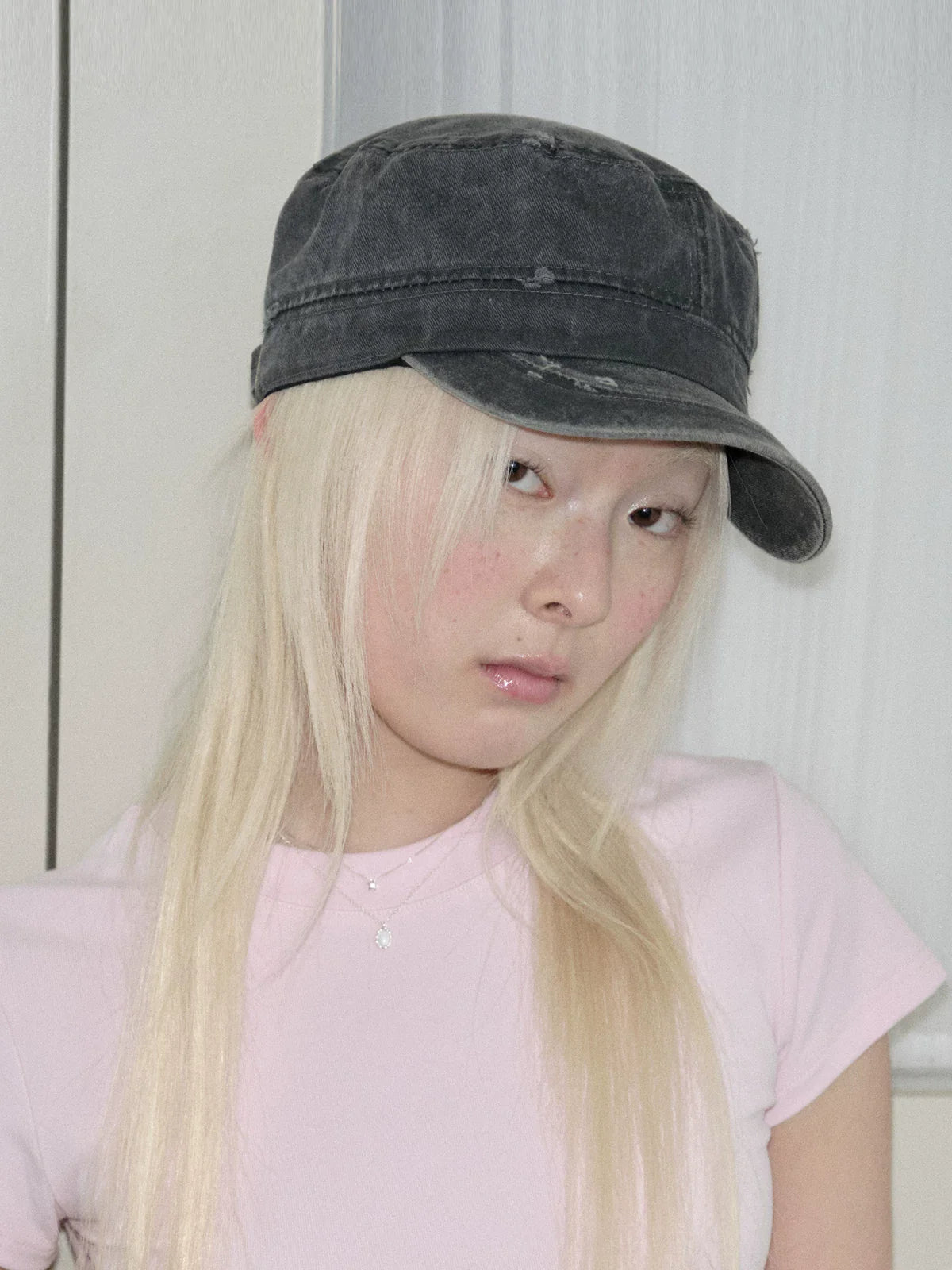 RETRO EQUESTRIAN DUCKBILL CAP