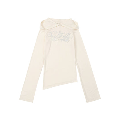 LIGHTWEIGHT HOODED LONG SLEEVE TOP