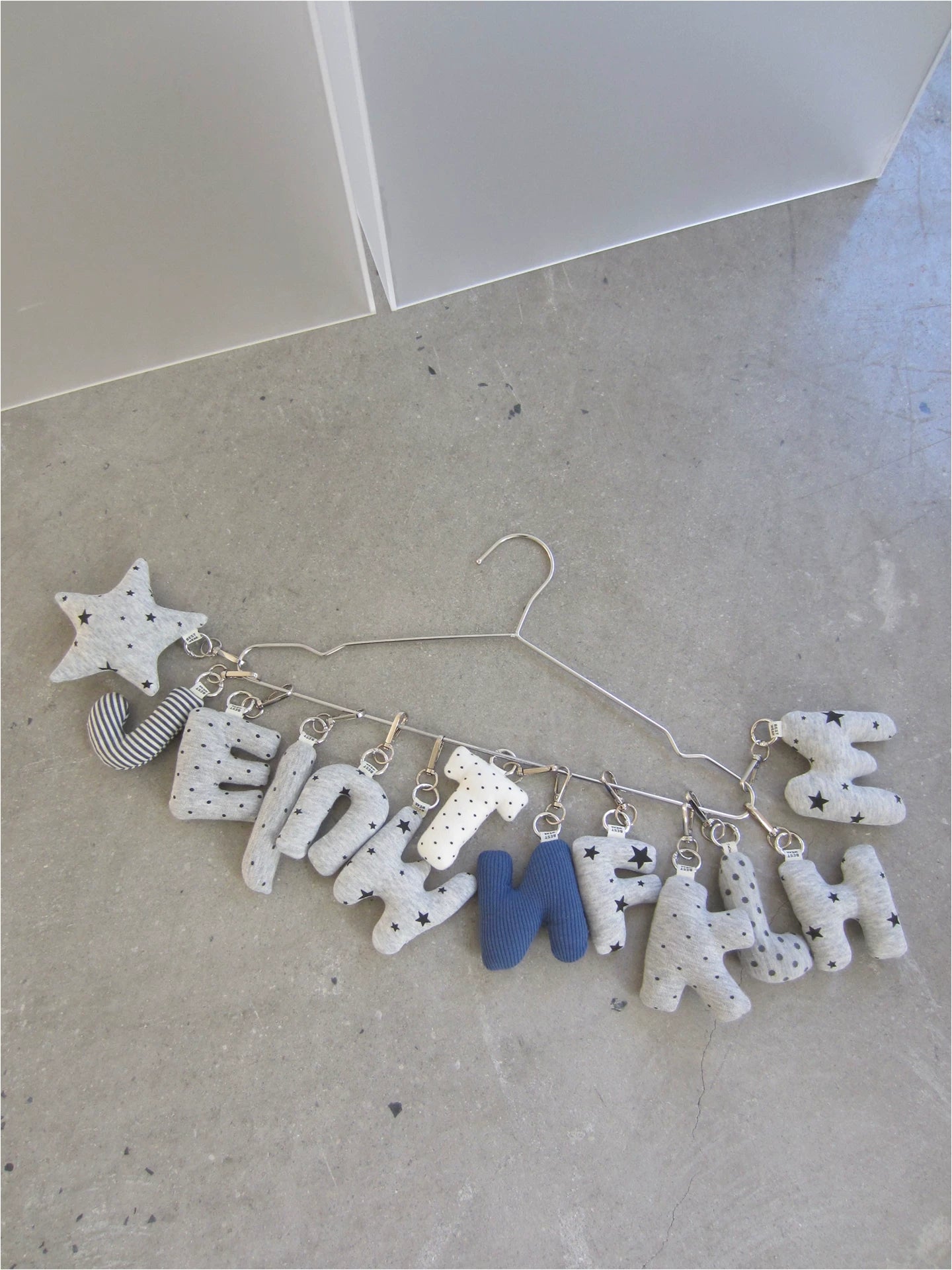 BLUE KOREAN CHARM PHONE BAG