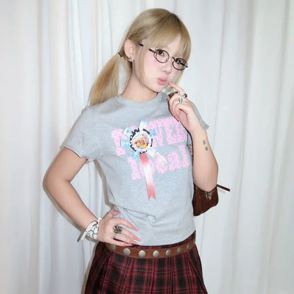 COLORFUL POLKA DOT T-SHIRT