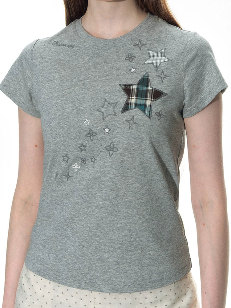 ANCIENT WIND APPLIQU? T-SHIRT