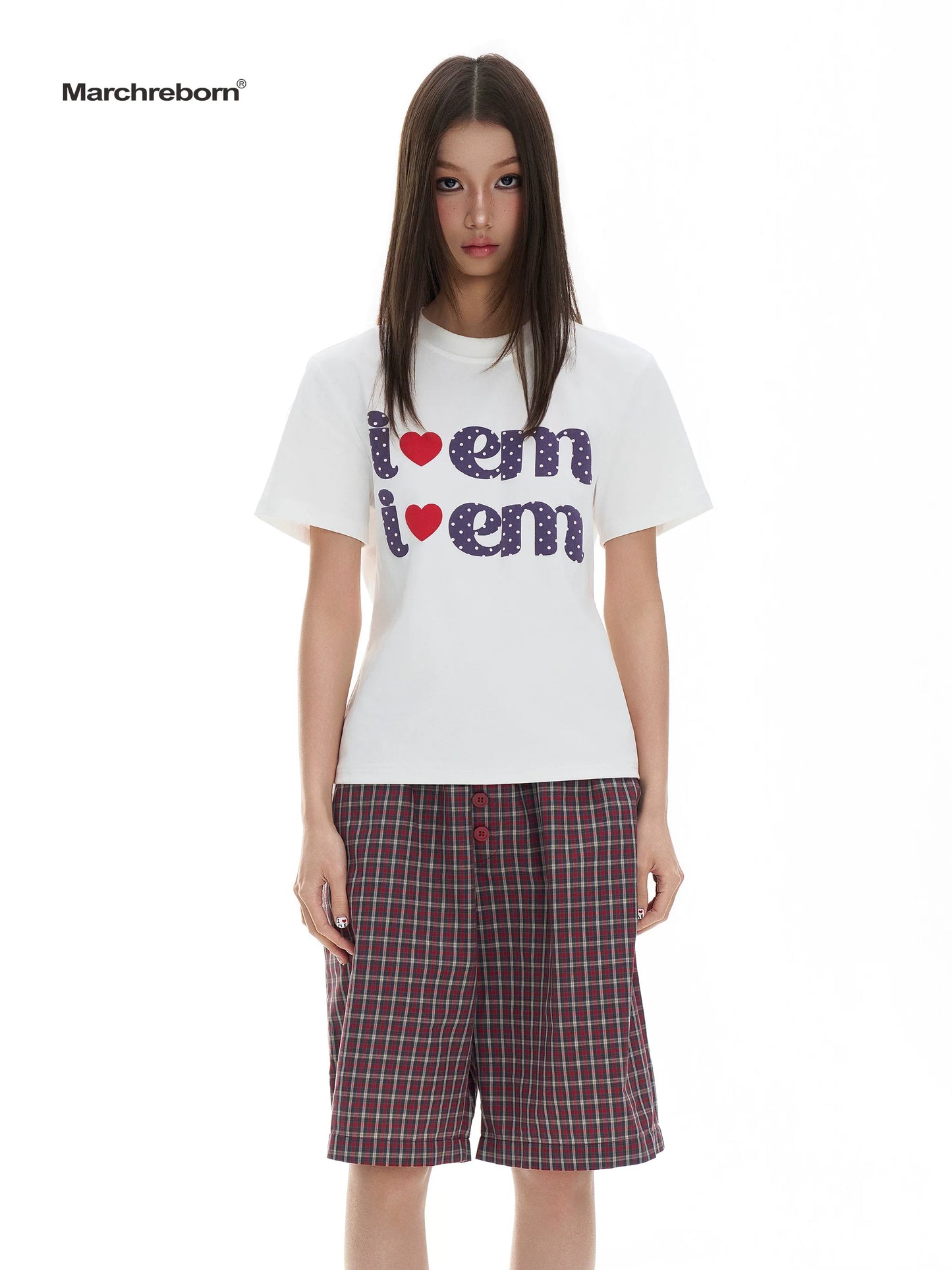 POLKA DOT SLIM T-SHIRT