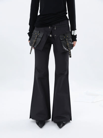 DECONSTRUCT FLARE PANTS