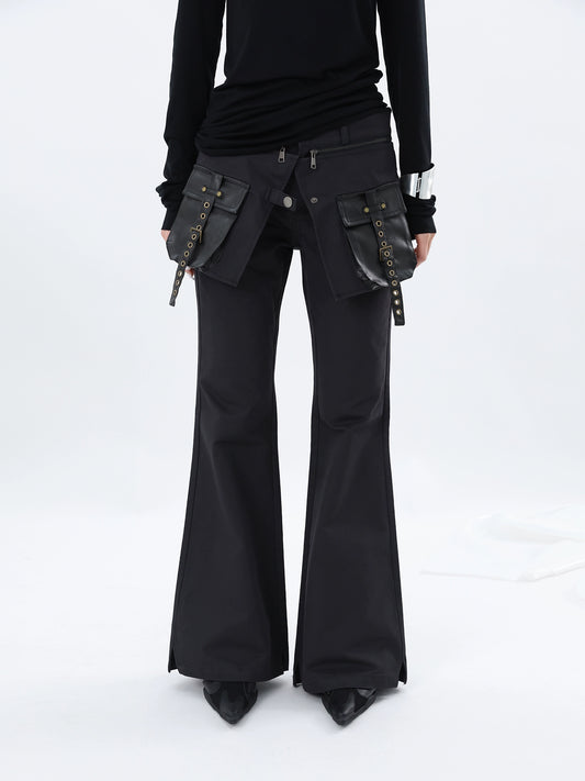 DECONSTRUCT FLARE PANTS