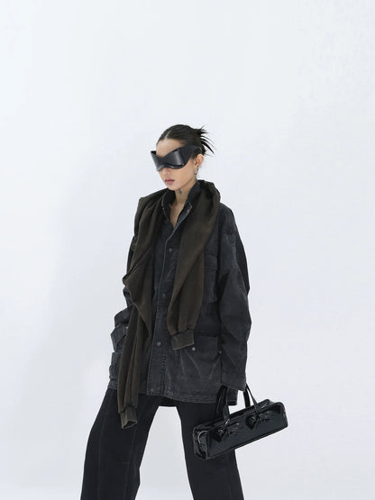 DUAL HOOD UTILITY JACKET