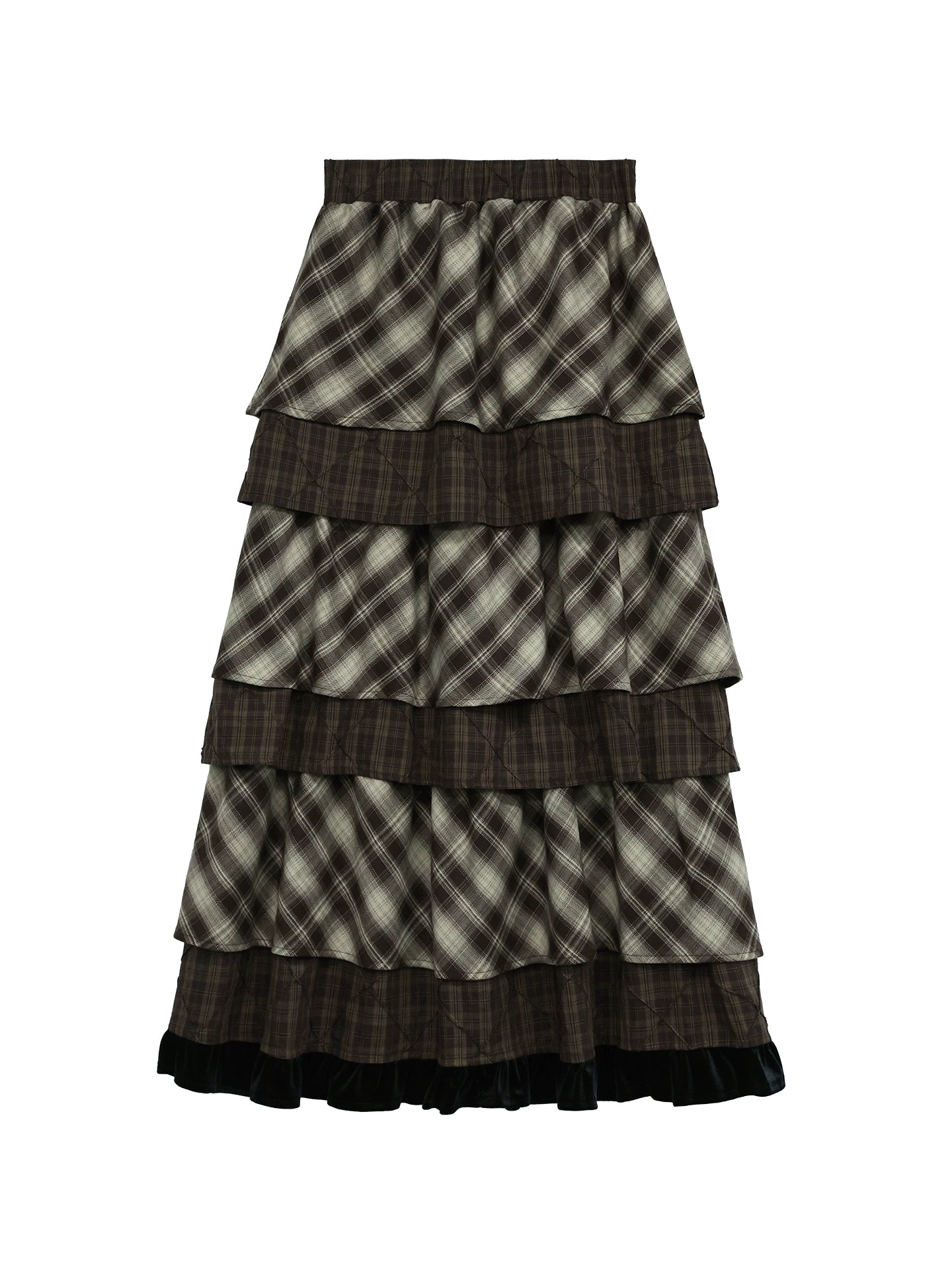 RUSTIC STACK MAXI SKIRT