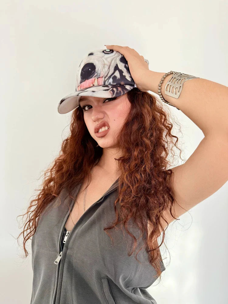 NICHE MESH CAP WITH DUCK DESIGN