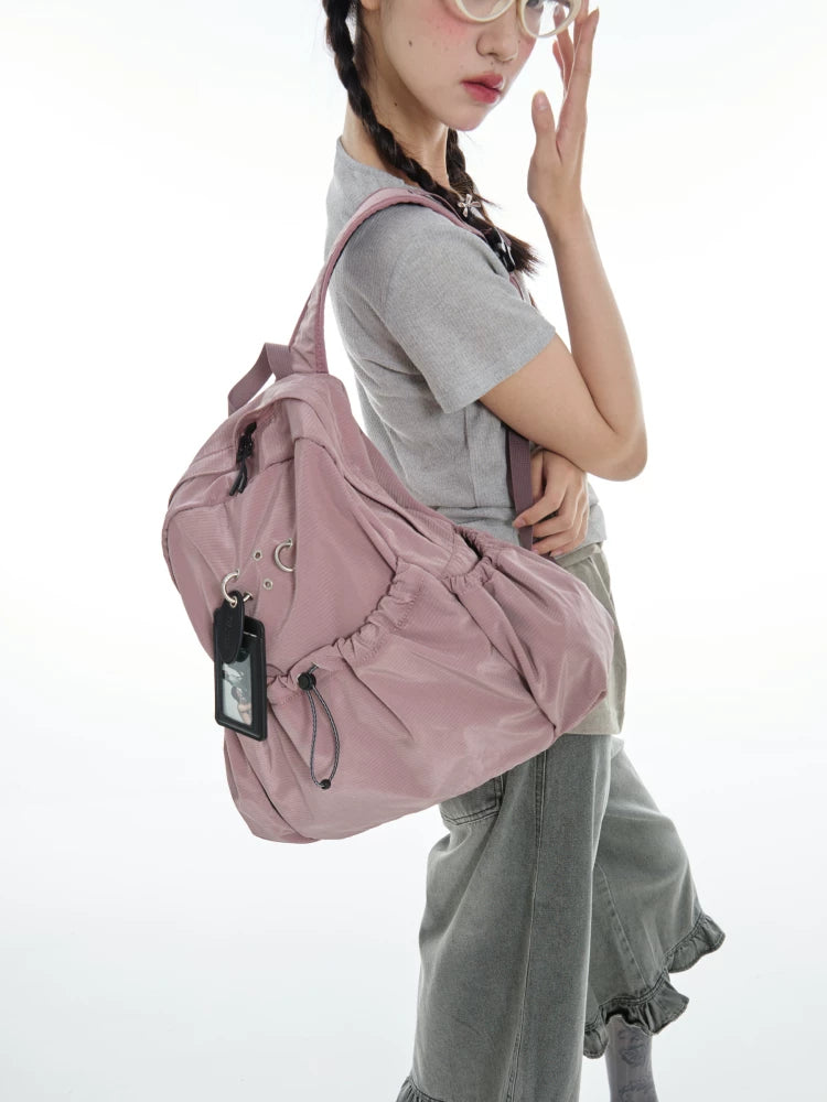 LARGE CAPACITY NYLON DRAWSTRING BAG