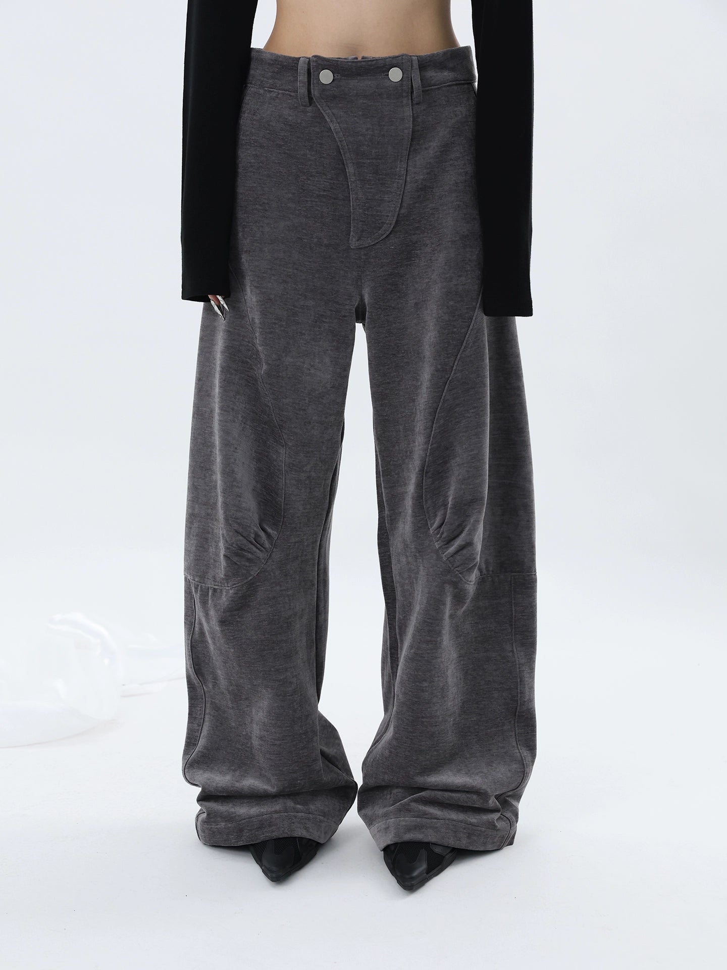 SCULPT CHENILLE PANTS