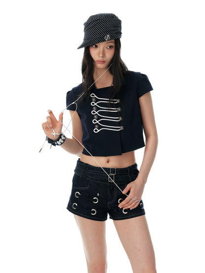 SICILIAN SHORT SLEEVE BLOUSE
