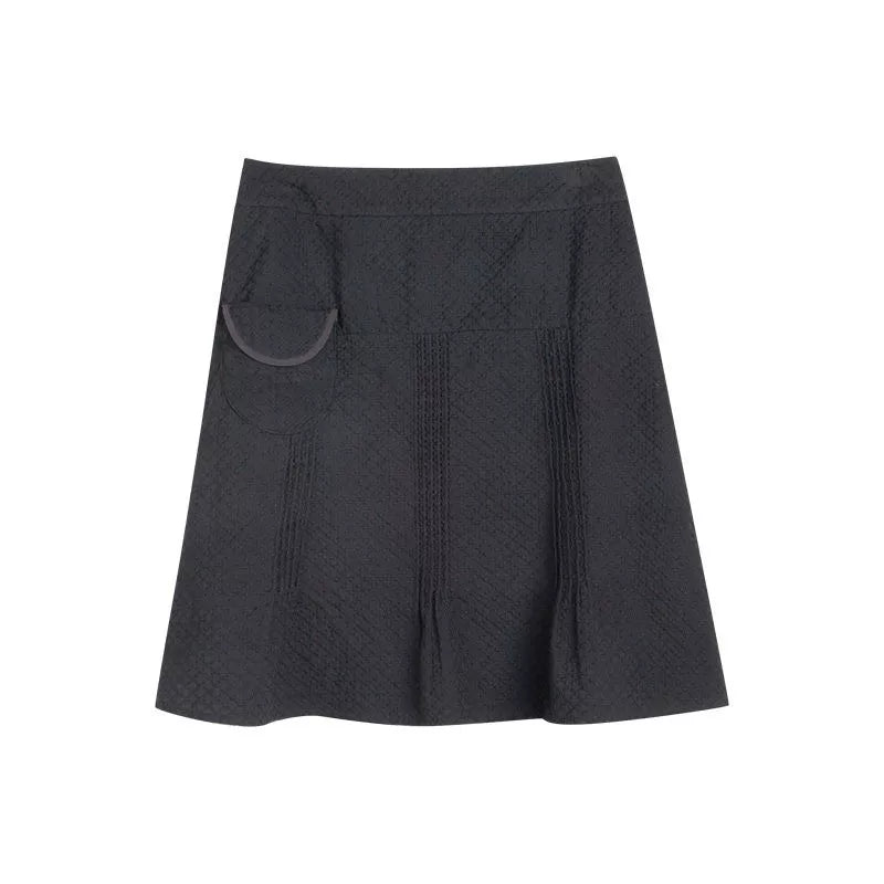 PLEATED LOW WAIST SUMMER SKIRT