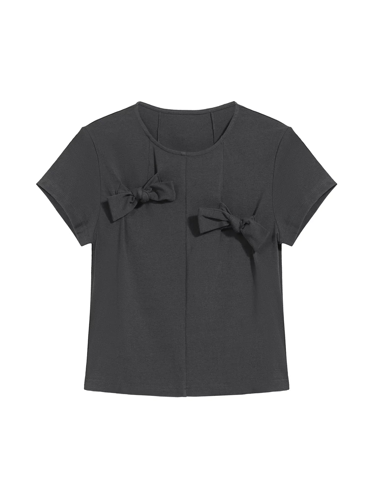 DECONSTRUCTED BOW T-SHIRT