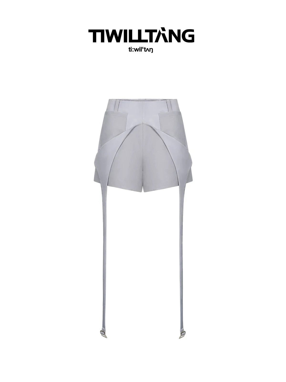 SILVER CANDLELIGHT SATIN HOT PANTS