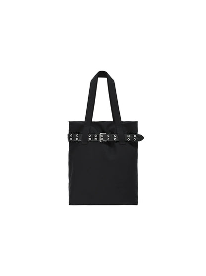 LARGE BUCKLE TOTE BAG