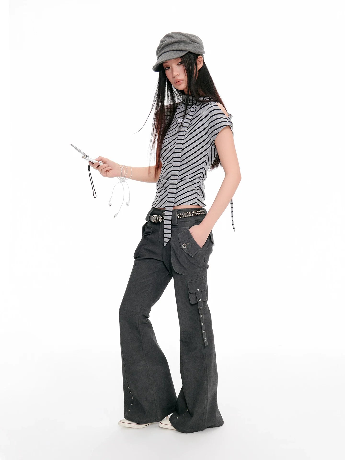 RETRO SLIM CASUAL PANTS