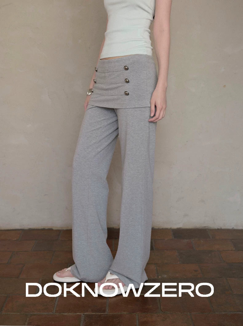 FITTED VERSATILE STRAIGHT-LEG PANTS