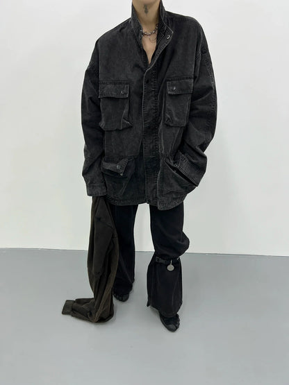 DUAL HOOD UTILITY JACKET