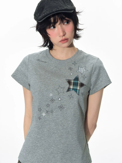 ANCIENT WIND APPLIQU? T-SHIRT