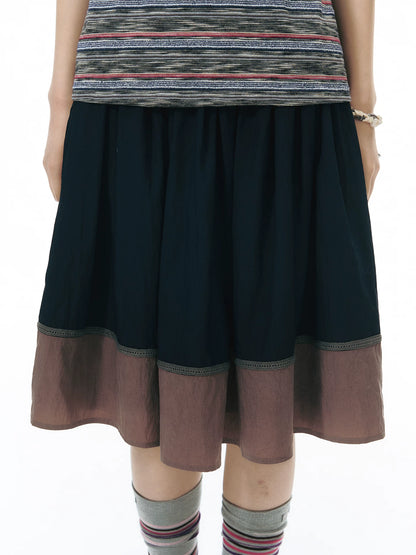 RETRO A-LINE SKIRT