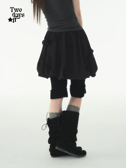 PLEATED COOL MIDI SKIRT