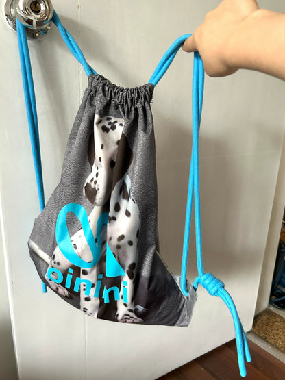 REVERSIBLE DRAWSTRING BACKPACK BAG