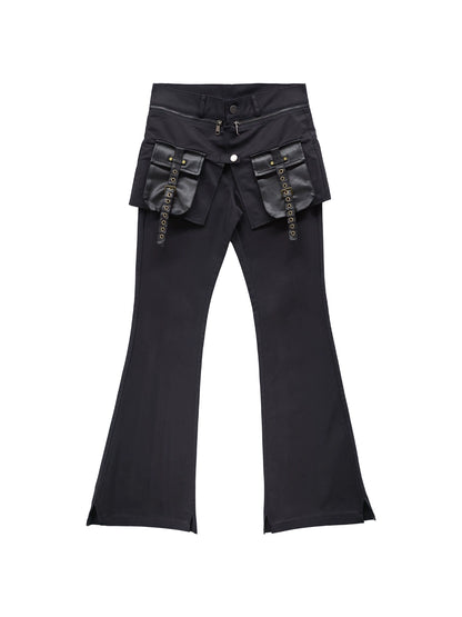 DECONSTRUCT FLARE PANTS