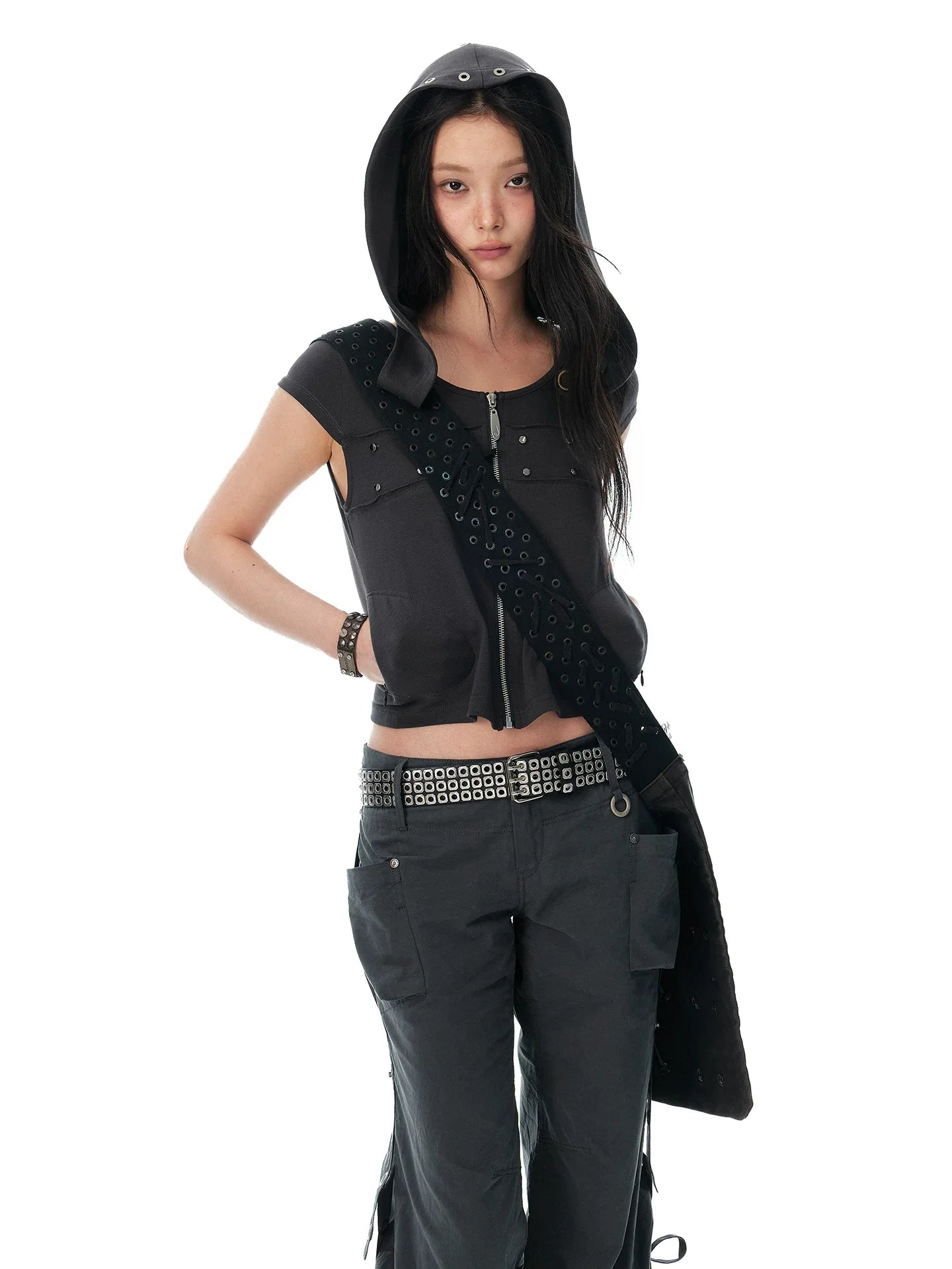 POMPEII SUNSET SLEEVELESS TOP