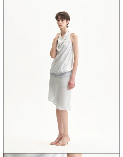 SOFT FLOW DRAPE TANK TOP
