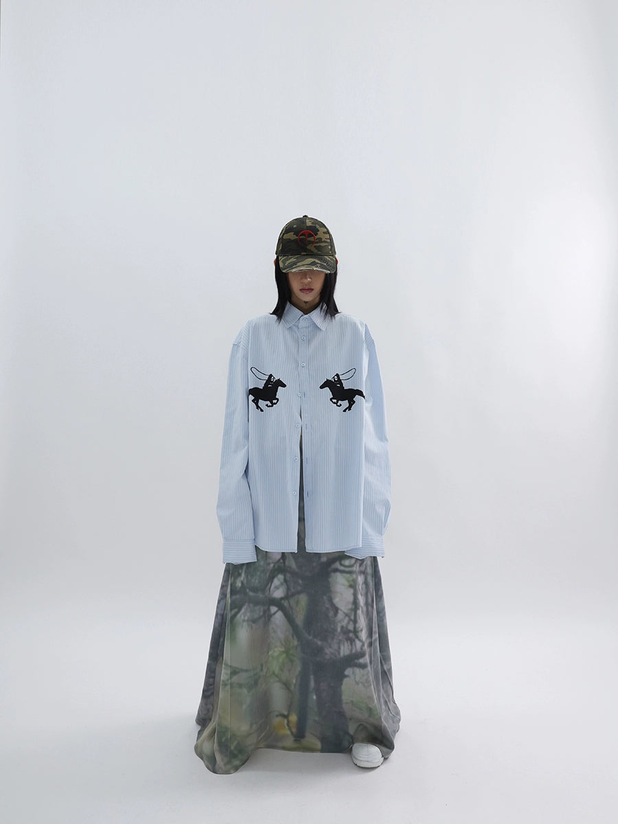 GALLOP EMBROIDERY SHIRT