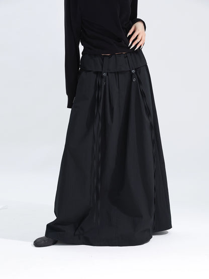 STATIC DRAPE SKIRT