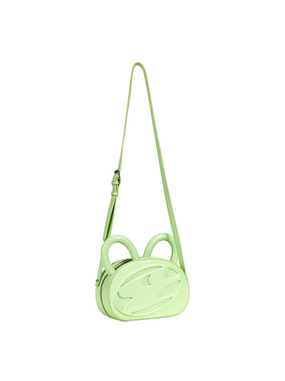 CUTE APPLE GREEN KITTEN EARS TOTE