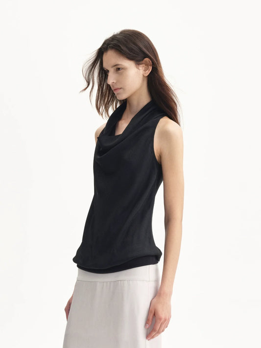 SOFT FLOW DRAPE TANK TOP