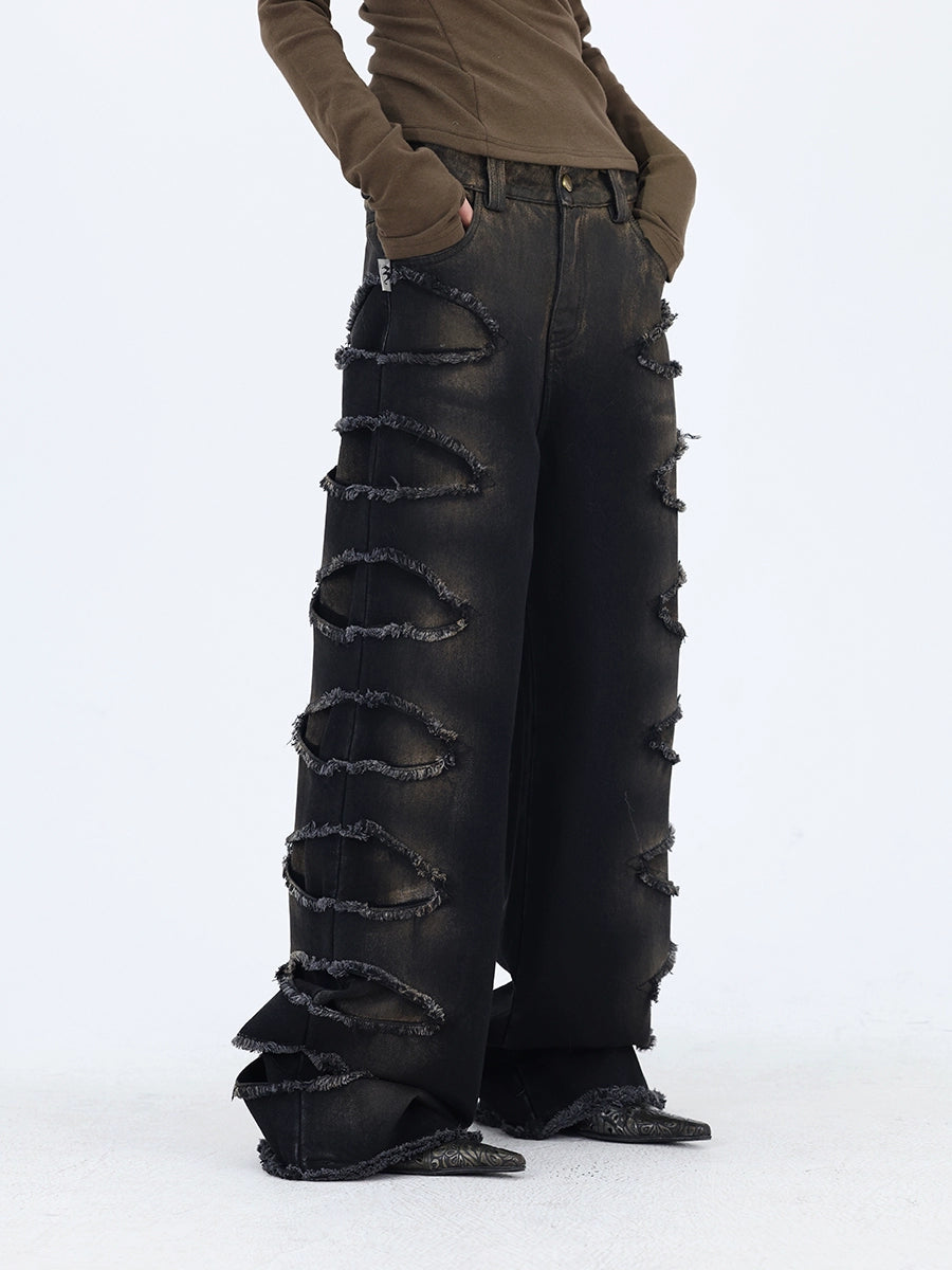 RUPTURE DENIM PANTS