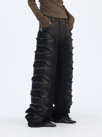 RUPTURE DENIM PANTS