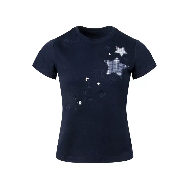 ANCIENT WIND APPLIQU? T-SHIRT
