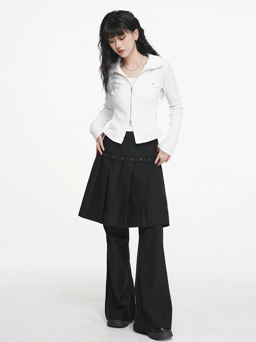 FAKE TWO-PIECE TROUSERS