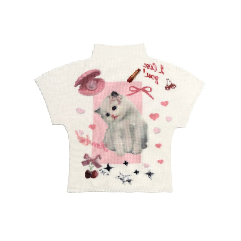 GHOST GIRL PRINTED TEE