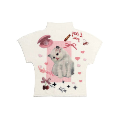 GHOST GIRL PRINTED TEE