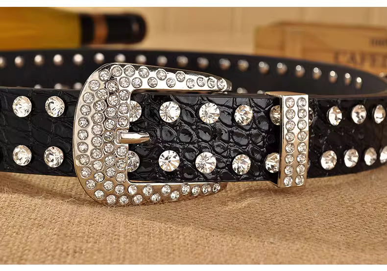 CRYSTAL RODEO BELT