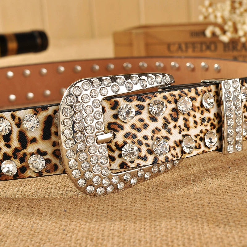 CRYSTAL RODEO BELT