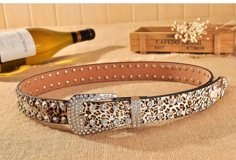 CRYSTAL RODEO BELT