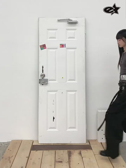 CASUAL PLEATED DRAWSTRING PANTS